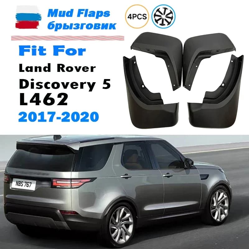 2017-2020 For Land Rover Discovery 5 L462 Mudguard Fender Mud Flap Guards Splash Mudflaps Car Accessories  Front Rear 4pcs