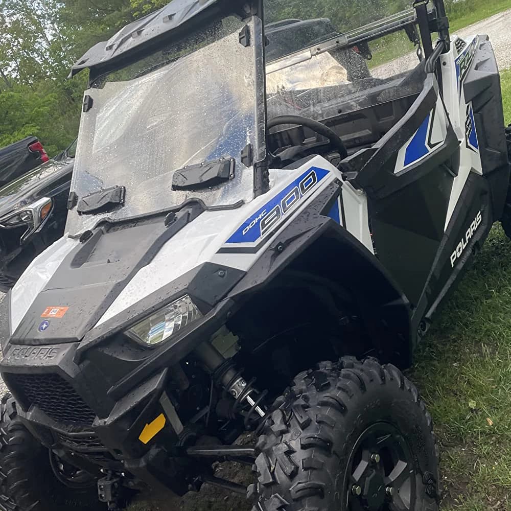 Self Install UTV Windshield Vent Kit (includes 2 vents) for Hard Coated Polycarbonate Windshields