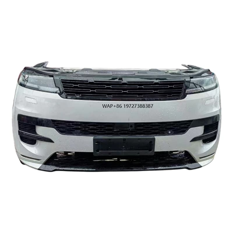 Complete Front Bumper with Radiator and Headlamps Original for Sport