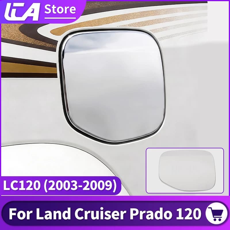 For Toyota Land Cruiser Prado J120 2003-2009 Fuel Filler Cap Cover Exterior Styling Accessories