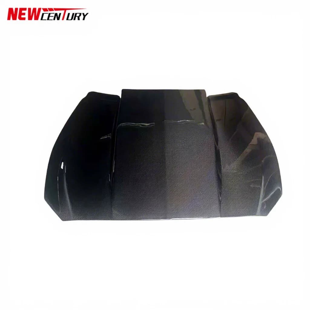 Mustang Carbon Fiber Hood For 2018-2023 Ford Mustang Modified Supercharged Carbon Fiber Hood