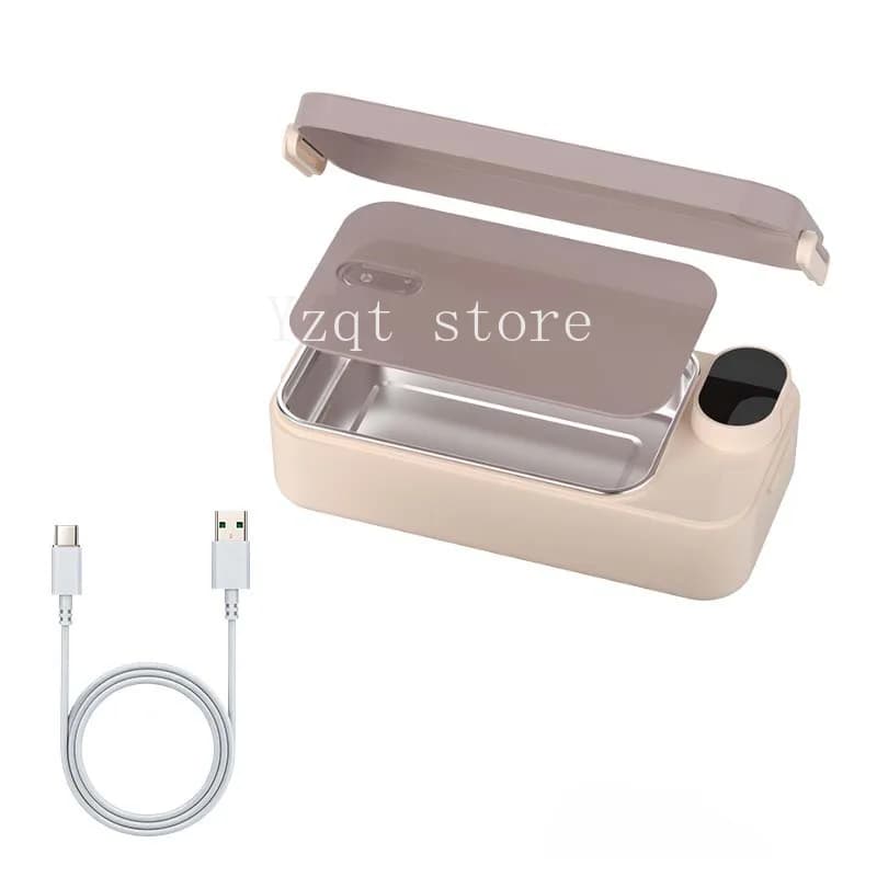 Intelligent water-free stainless steel lunch box thermal insulation bento  office workers outdoor artifact students heating