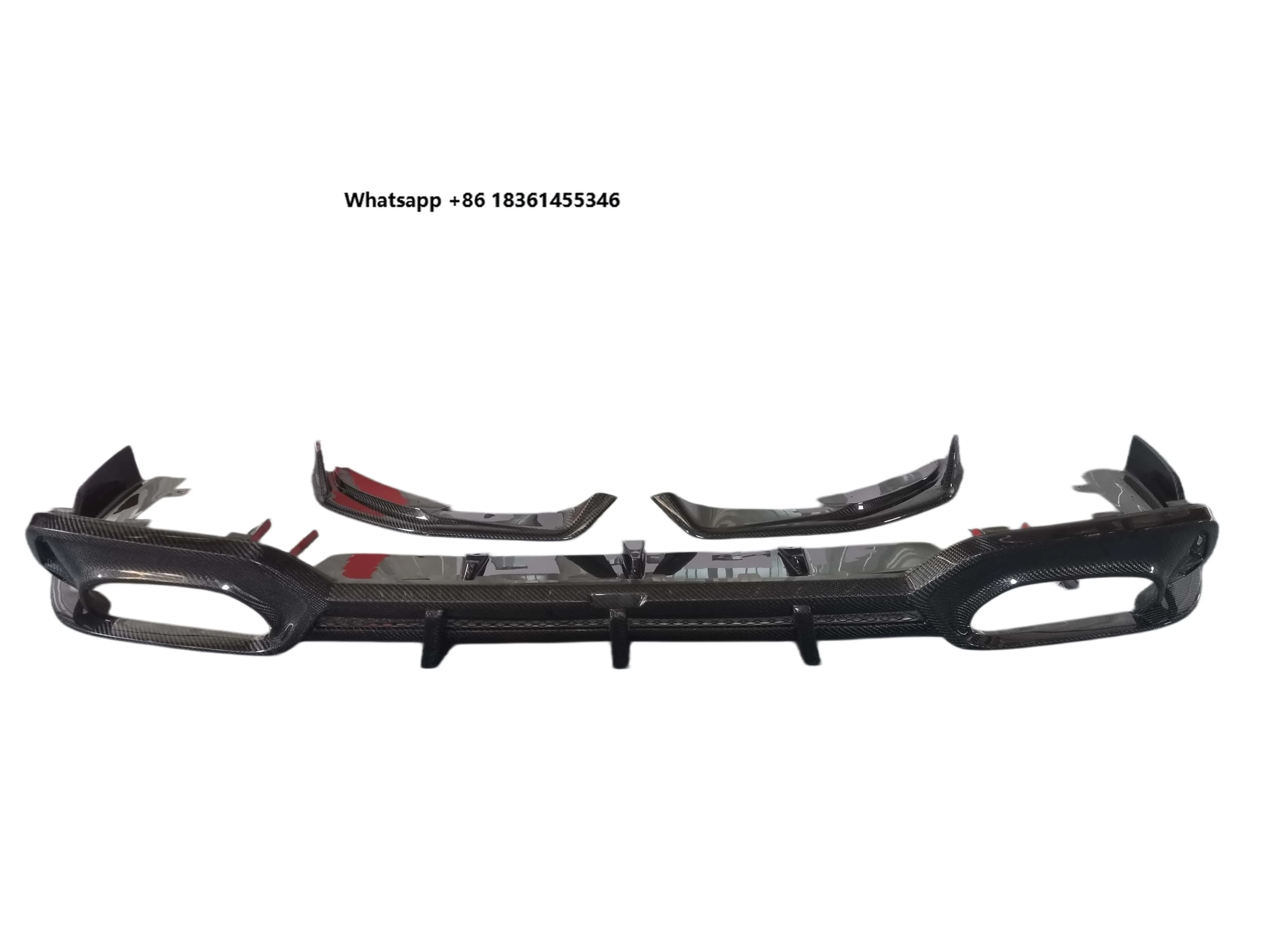 For 3 Series G20 2020-2022 High Quality AE Style Carbon Fiber Rear Diffuser