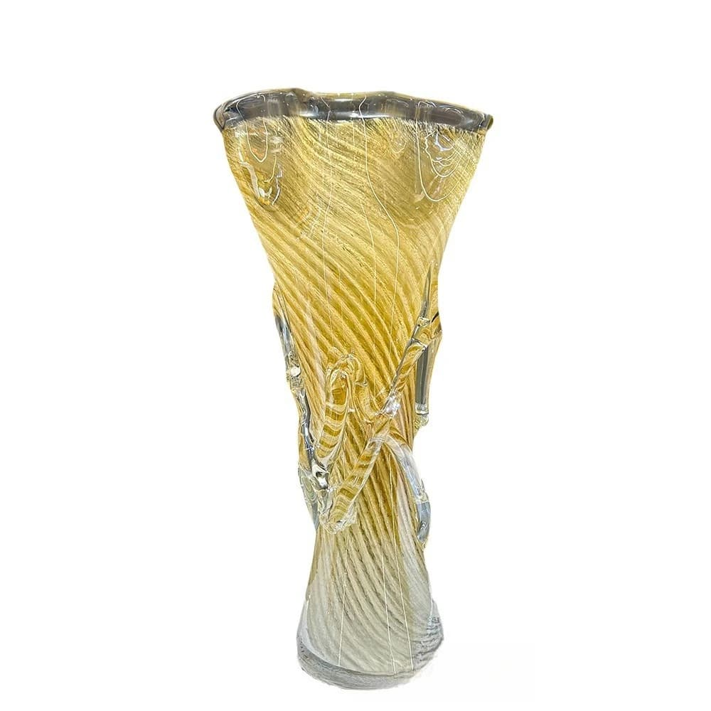 Modern light luxury handmade high-end glazed vase home office entrance decoration ornaments
