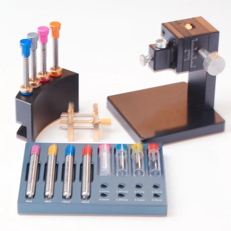Watch Hand Setting and Fitting Press Holder Support  taking minute and second hands without damaging the dial