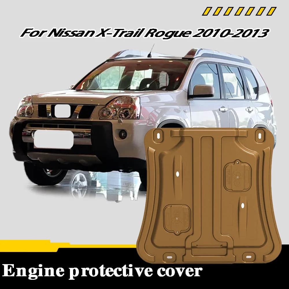 For Nissan X-Trail Rogue 2010-2013 2.0L 2.5L Engine Guard Plate Splash Shield Mud Fender Cover Mudguard Protector