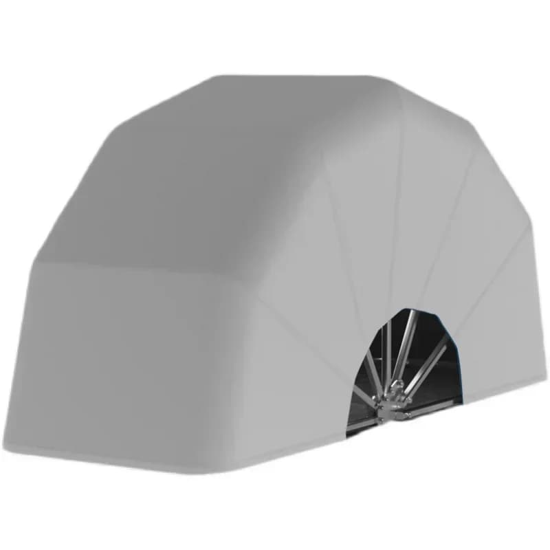 Semi automatic mobile folding motorcycle shed for sun, wind, dust, and rain protection Hot sales