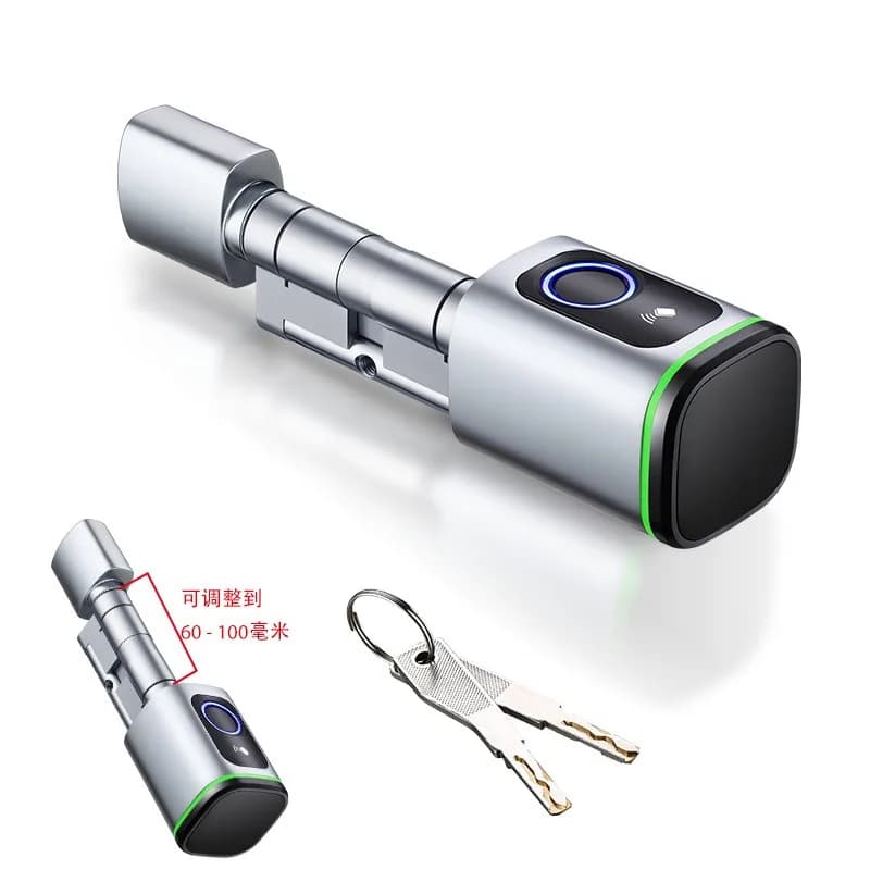 Intelligent adjustable door lock, multiple door opening methods, fingerprint lock