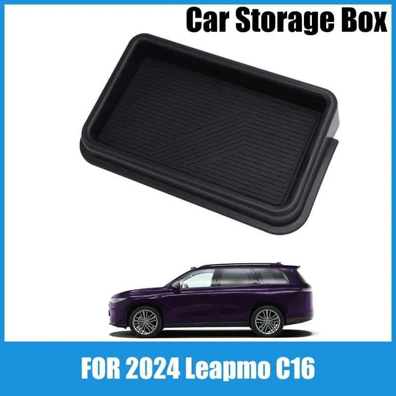 Suitable for 2024 Leapmo C16 main driving screen rear storage box to store car supplies