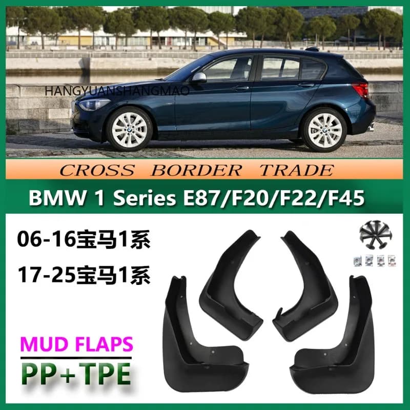 For Bmw 1 Series E81 E87 (116i/118i) F20 (Saloon) F40 2004-2024 Mudguard Mud Flaps Guard Splash Flap Fender Car Accessories