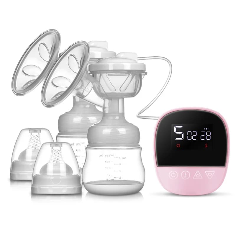 Food Grade Electric Breast Pump Potable Double Electric Breast Pump Portable Natural 3D Breastfeeding Pumps OEM Breast Pump NEW