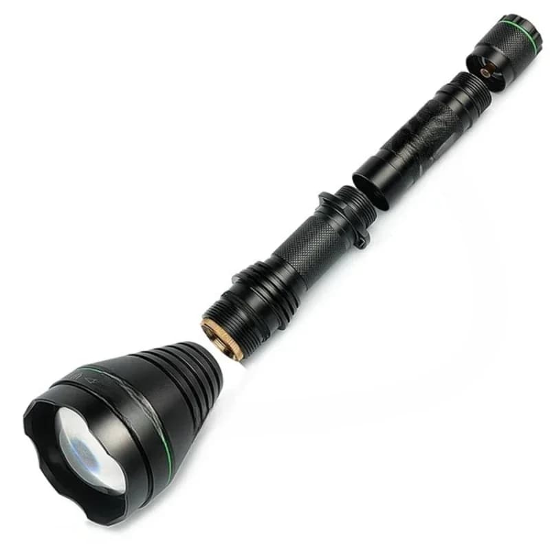 Super Power Rechargeable Light Emitting Diode Flashlight Tactical Flashlight