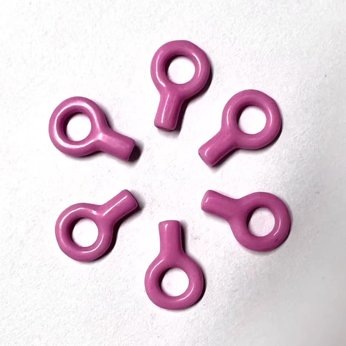 Textile Alumina Ceramic Thread Guide , Alumina Ceramic Guide Ring Ceramic Wire Loop & Eyelet for Spinning, Weaving Machines