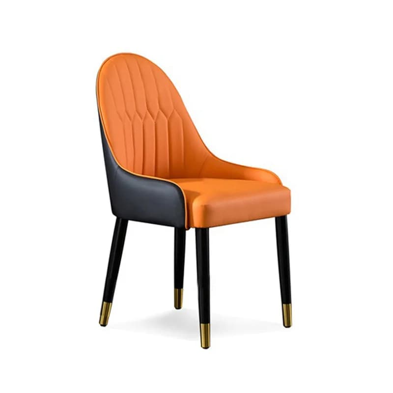 Light luxury minimalist restaurant household chair cafe practical back chair modern simple