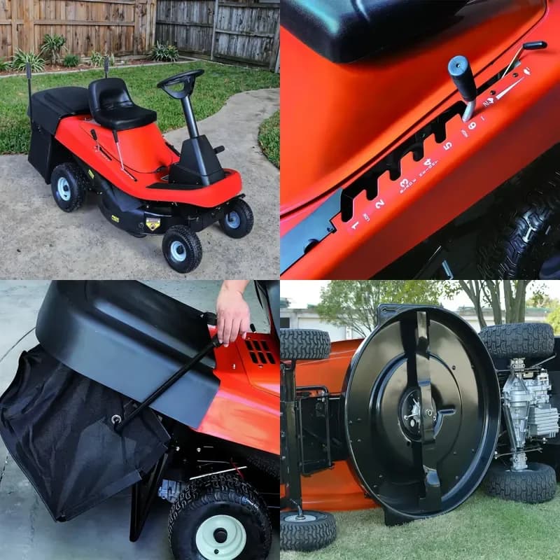YWM Certificate Hot Sales Battery Powered Lawn Mower Riding Commercial Electric Power Lawn Mower for Grass Cutting