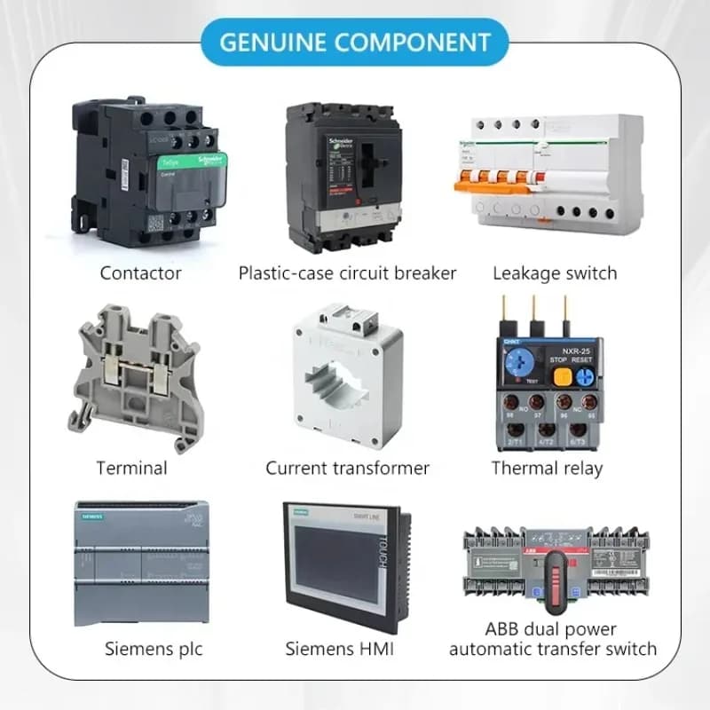 LZ8 Power Control Centre (PCC) Panels Industrial Automation Electrical Distribution Board Cabinet - Control Equipment Box
