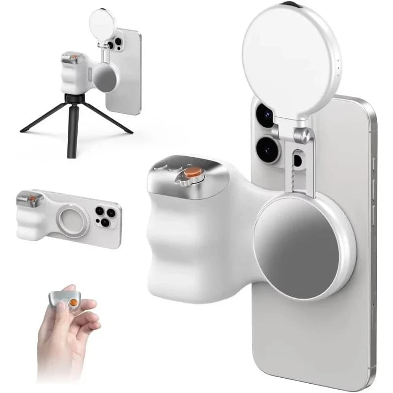 Magnetic Handle Mobile Phone Magnetic Camera Handle Handle Portable Mobile Phone Camera Smartphone Remote Control