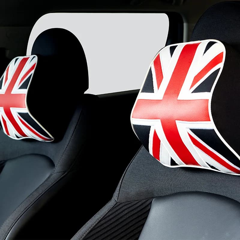 Car Neck Support Pillow Lumbar Support Pillow Car Back Support Pillow100% Soft Memory Foam Ergonomic Design For Mini Cooper 2024