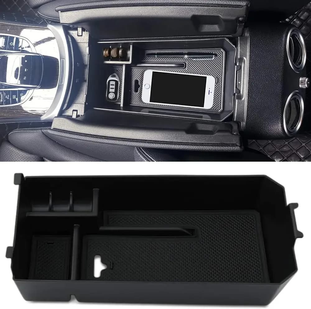 ABS Central Console Armrest Box Storage Box Stowing Tidy Tray For Mercedes Benz G Class W464 G500 G63 AMG 2019-2022 Accessories