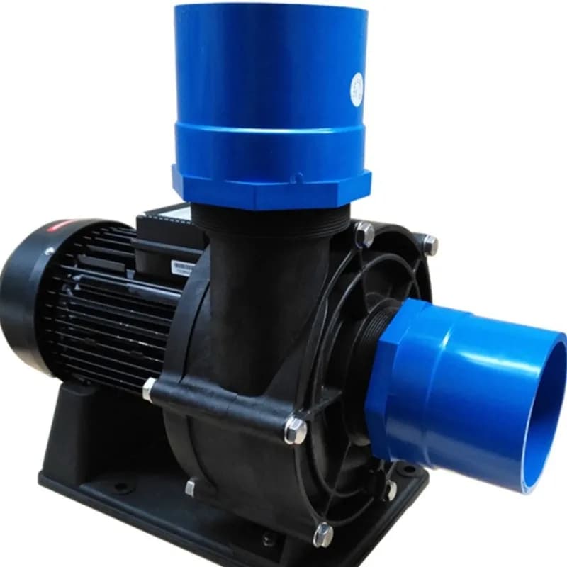 Sea water pump WTB400T large flow corrosion-resistant pump, plastic bathtub massage fish pond circulation pump