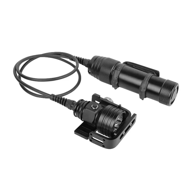 4500LM Dive LED Light 200m Underwater IP68 Goodman Canister Primary Scuba Torch Diving Flashlight DIV10PRO