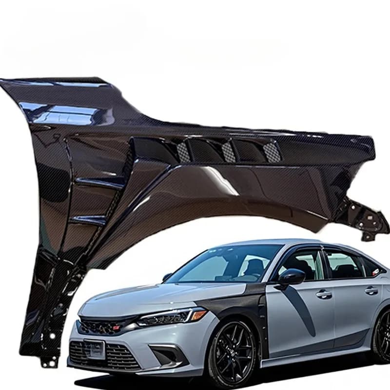 Original Car Part Auto Accessories Car Body Kit Carbon Fiber LH  Genuine New Original Wing Fender for Civic 2021-2024