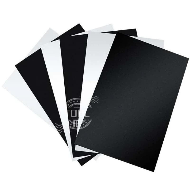PP Sheets Frosted Plastic Boards Hard Black/White PVC  PE Boards Custom Processing Thickness 0.3/0.4/0.5/0.6/0.8/1/1.5/2mm