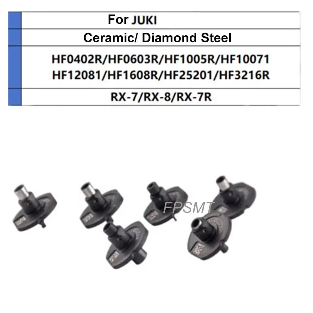 SMT Nozzles For RX7 RX8 JUKI Pick And Place Machine RX-7 RX-8 Chip Mounter Nozzle SMT Nozzle Juki Custom Nozzle
