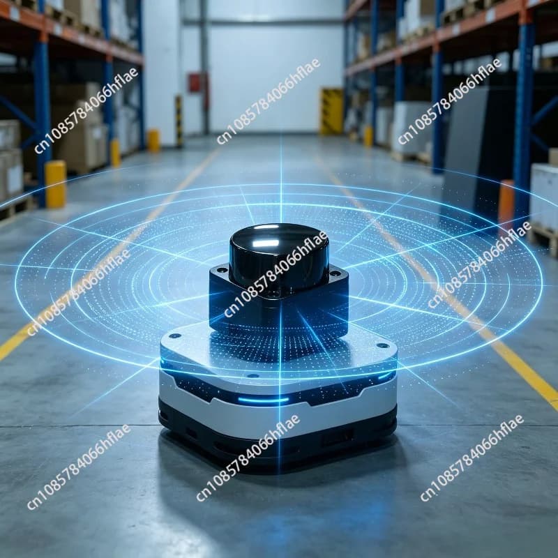 LD06 Mini Laser Radar Sensor 12-Meter 360° Scanning Obstacle Avoidance Detector for Robot