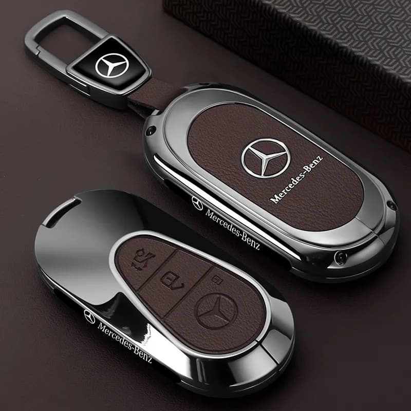 Mercedes Benz E300L keycase 25 models GLB220 car C260L men's GLE350 high-end feeling A200L shell buckle package