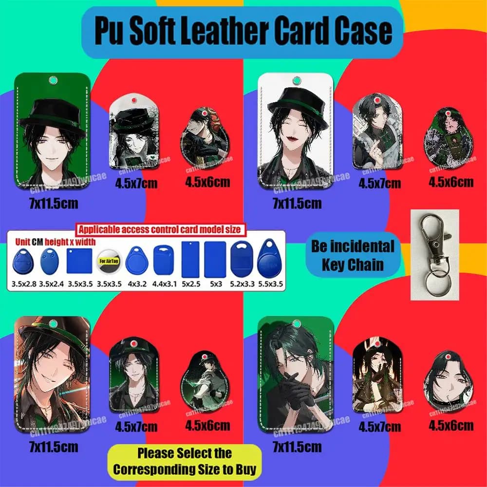 For Zeal Ginjoka For Air Tag Case Card Holder Sleeve ID Badge Credit Bank Access For AirTag Case Shell