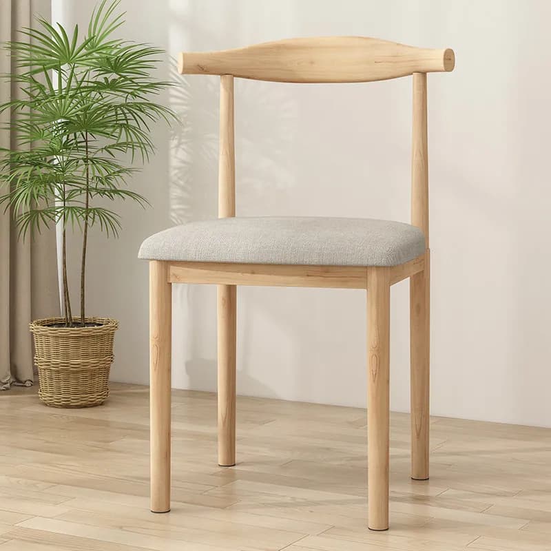Trendy Upholstered Dining Chairs Modern Rustic Living Room Desk Chair Dinette Designer Sedie Da Pranzo Kitchen Furniture