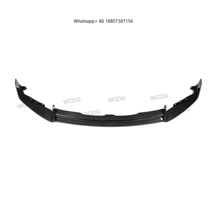 AD Style Dry Carbon Fiber Front Lip forBMW M3 M4 G80 G82 2021-2025 Front Bumper Lip Splitter Spoiler Car Body Kit