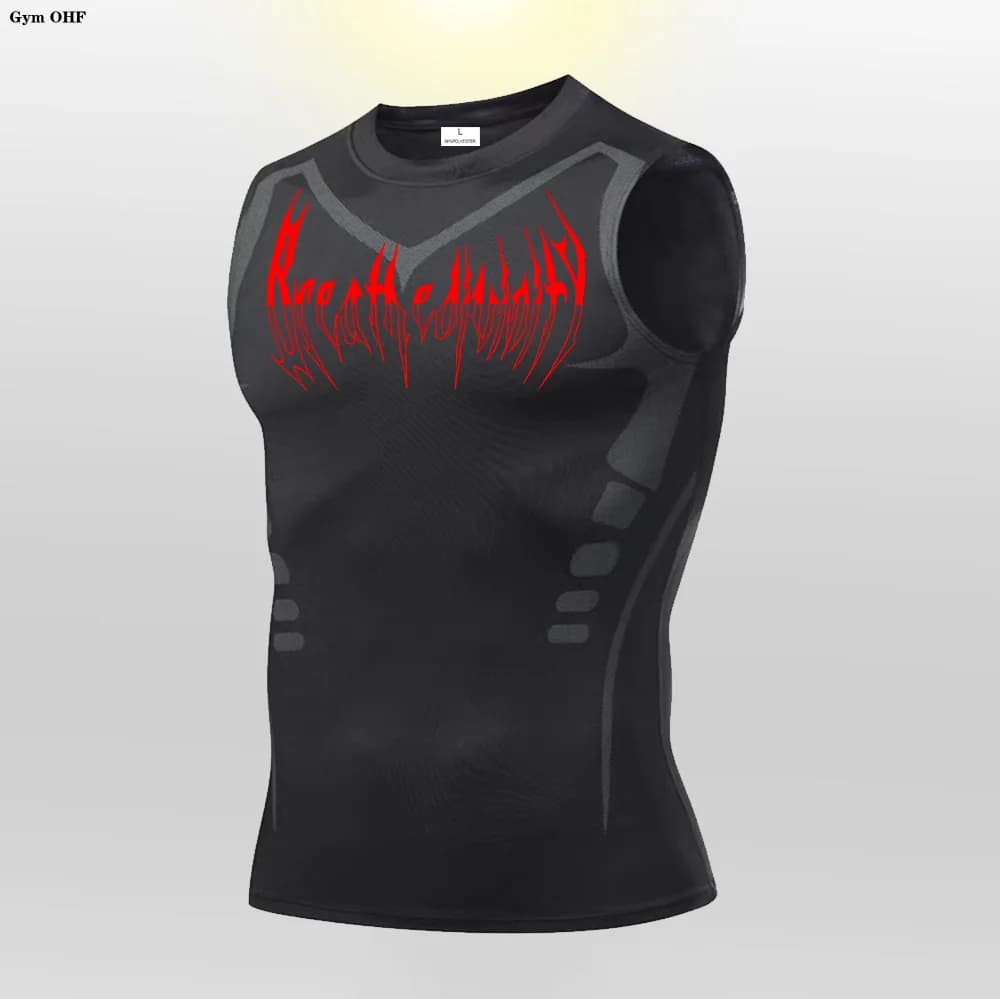 2026 Summer New Logo Quick Dry Sports Vest Men Sleeveless Breathable Fitness Running Daily Casual Gym Workout Loose Slim Tank To