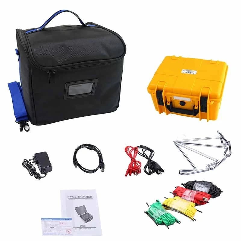 3100C Soil Resistivity Tester Ground Resistance Voltage Measurement to Ground Electrical Testing Equipment