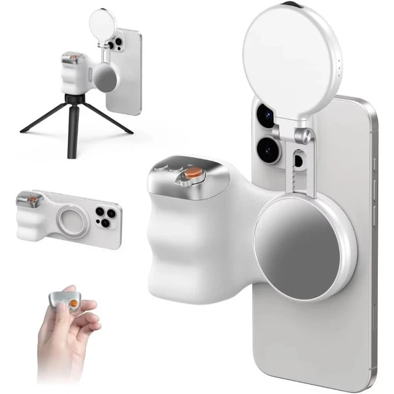 Magnetic Handle Mobile Phone Magnetic Camera Handle Handle Portable Mobile Phone Camera Smartphone Remote Control