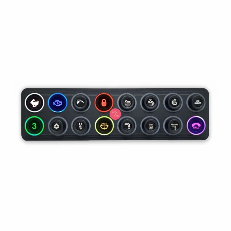 16 sets switch panel control panel