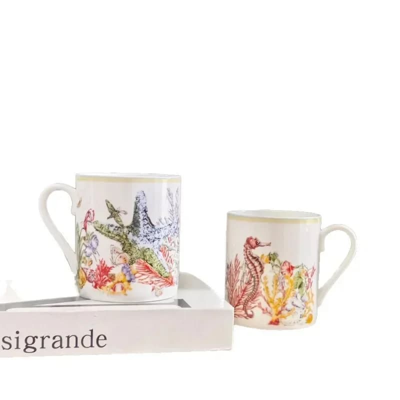 Teacup saucer set gift