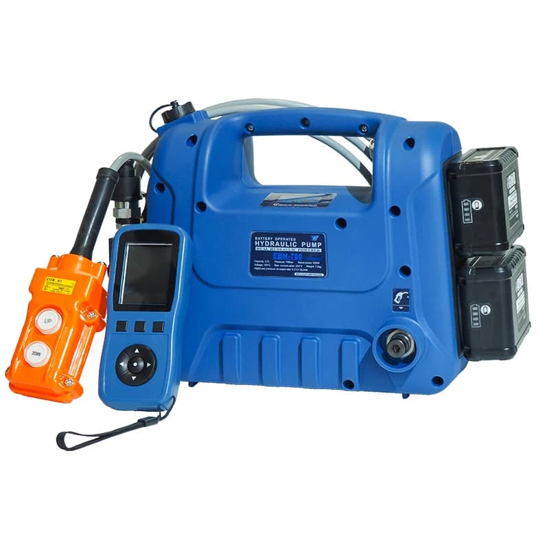 EBH-700 Automatic Reset 700bar Hydraulic Battery Powered Pump