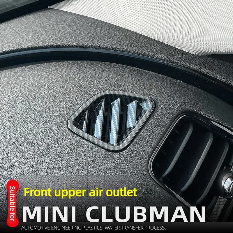 For BMW Mini Clubman F54 2016-2024 Interior car modification, upper front row air conditioning outlet decorative frame patch