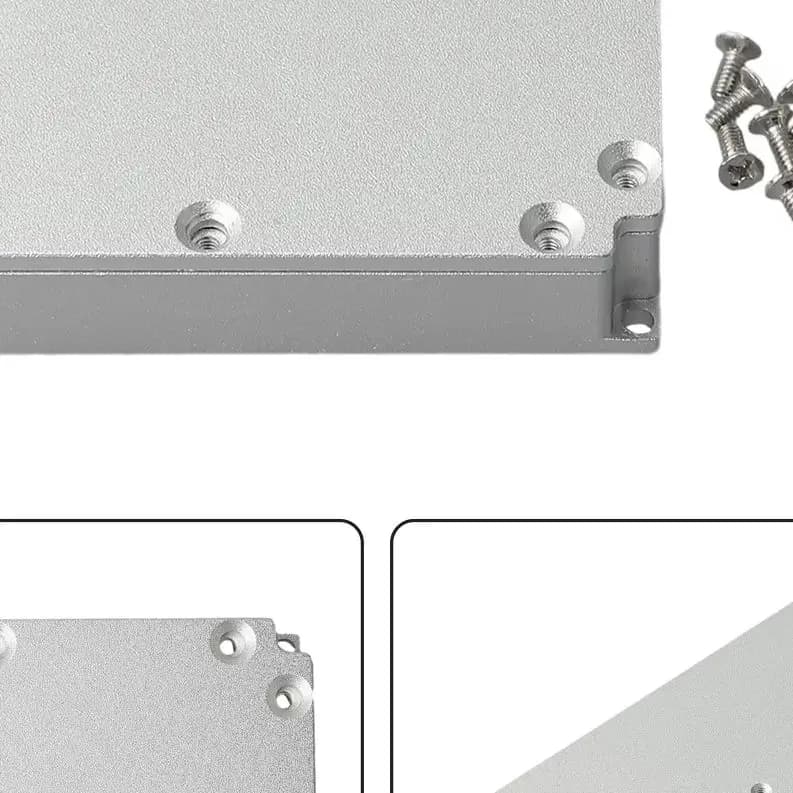 For SMA-KFD46 RF Protection Box Signal Heat Dissipation Shielding Aluminum Enclosure With Die-Cast CNC Case For Low Noise Circui