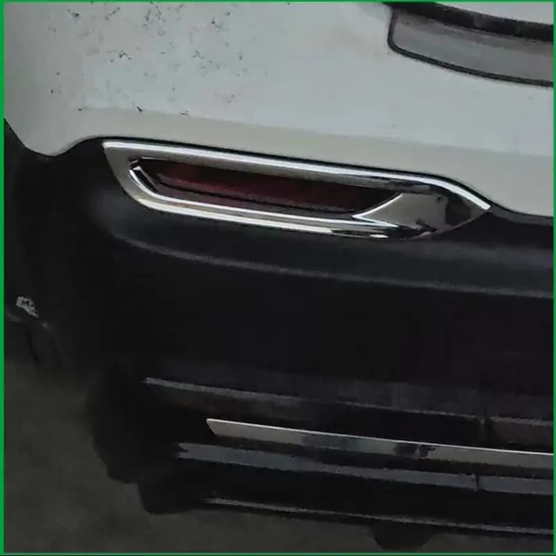 Car Styling For Nissan Qashqai J11 2017-2019 Fog Light Foglight Lamp Eyelid Eyebrow Cover Sticker Trim Auto Accessorie