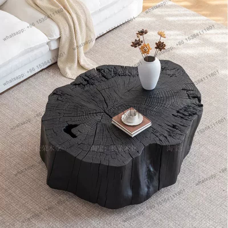 Factory Direct Sale Italian Wood Coffee Table Living Room Luxury Nordic Simple Cute Aesthetic Coffee Table Service Service Meubl