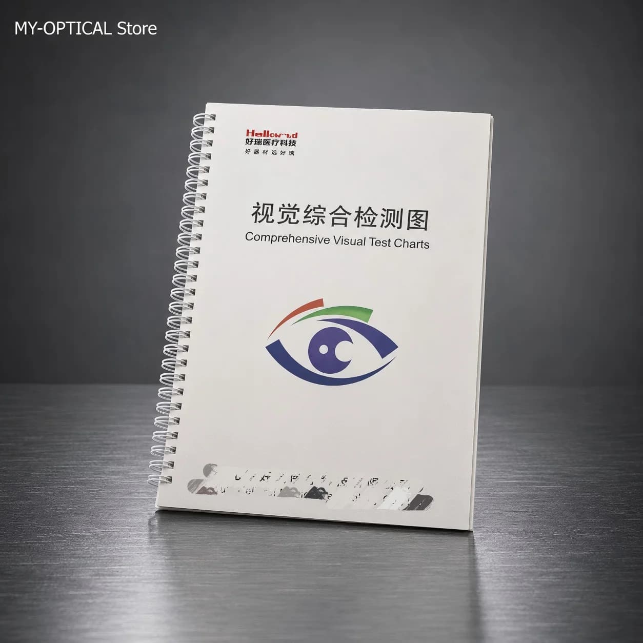 Comprehensive Stereo Vision Test Book 3D & Random Dot Stereopsis Test for Binocular Depth Perception Assessment