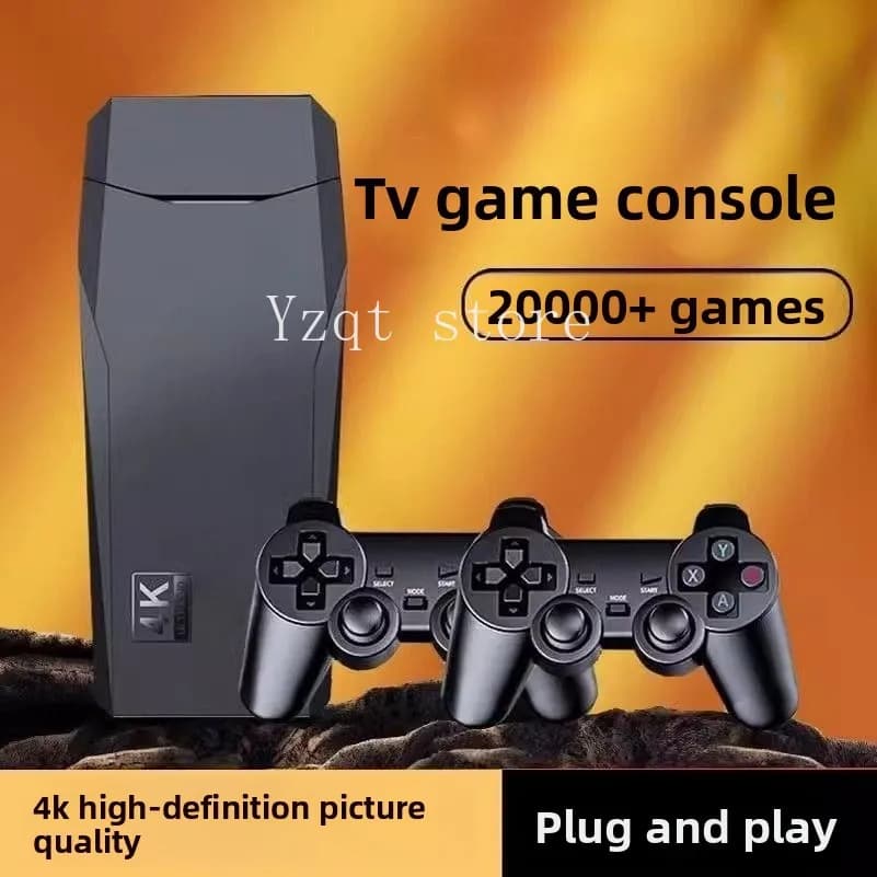 2026 home TV game console high definition wireless handle joystick double four