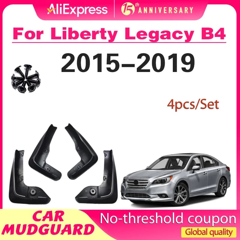 OE Styled Car Mud Flaps For Subaru Legacy Sedan 2016 2017 2018 Mudflaps Splash Guards Mud Flap Mudguards Accessories car-s