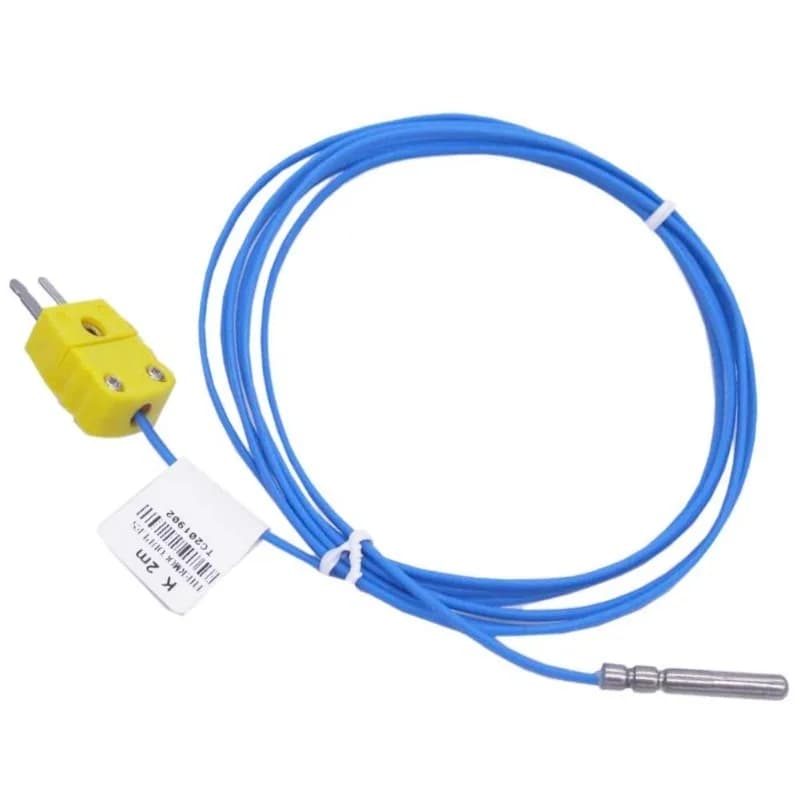 Waterproof K-Type Sensor Probes Metal HeadProbe for K-Type Probe Thermocouple Sensor & Meter Temperature Controller with Plug