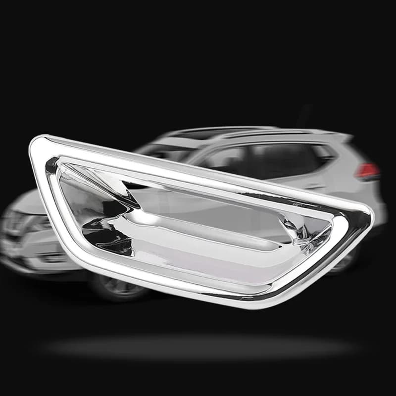 1pc Car Rear Trunk Tail Door Bowl Trim Cover for Nissan X-Trail X Trail Rogue T32 2014-2019 Car Exterior Door Bowl Decor Sticker
