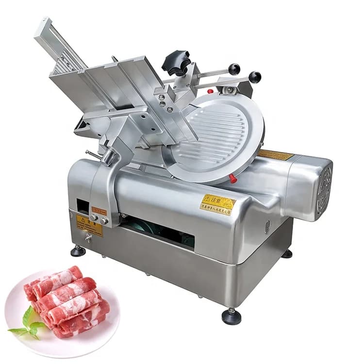 Commercial Automatic Electric Meat Slicer Machine For Beef Fresh Raw Frozen Adjustable Thickness Automatic Slicer Machine