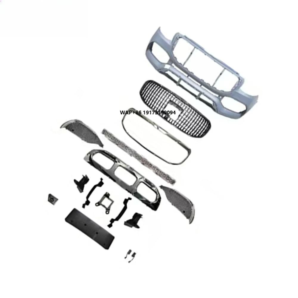 Front Bumper for 2018-2025y Sprinter to MBH/GLS PP Head Bumper Grille Auto Upgrade Tuning Car Exterior Accessory New Bodykit
